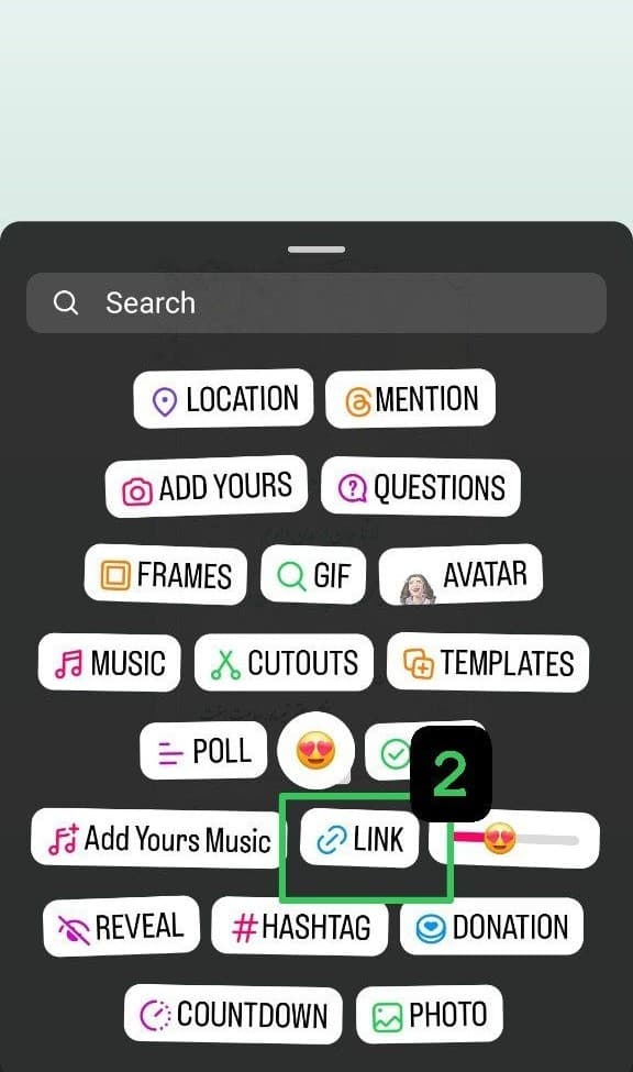 insta story hint